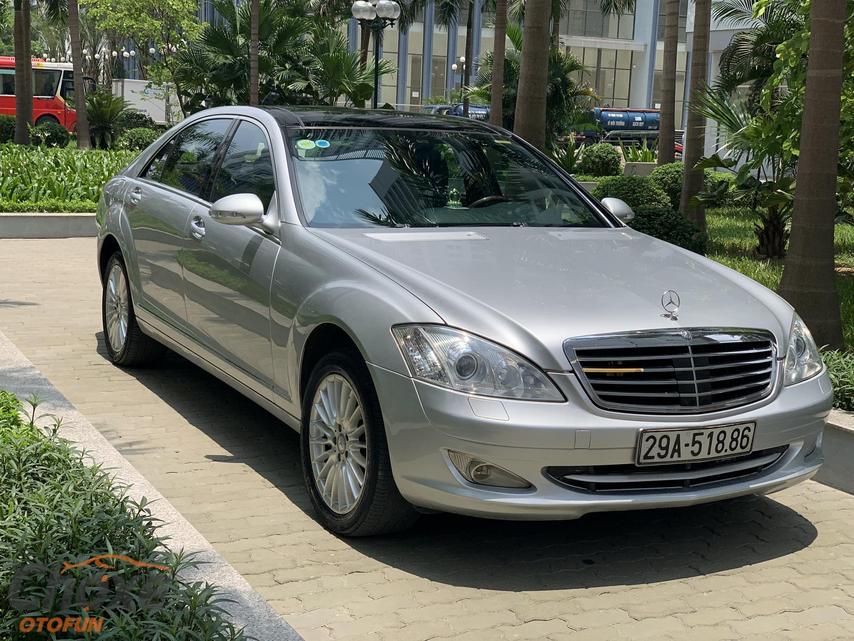 phuquyauto.com bán xe Sedan MERCEDES BENZ S500 2008 màu Bạc giá 780 ...