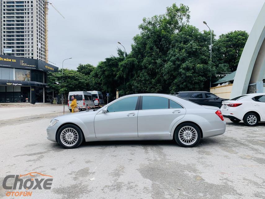 phuquyauto.com bán xe Sedan MERCEDES BENZ S500 2008 màu Bạc giá 730 ...