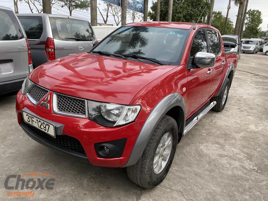 Mitsubishi Triton 2010  Xe Mitsubishi Triton năm sản xuất 2010 màu đỏ  nhập khẩu nguyên chiếc