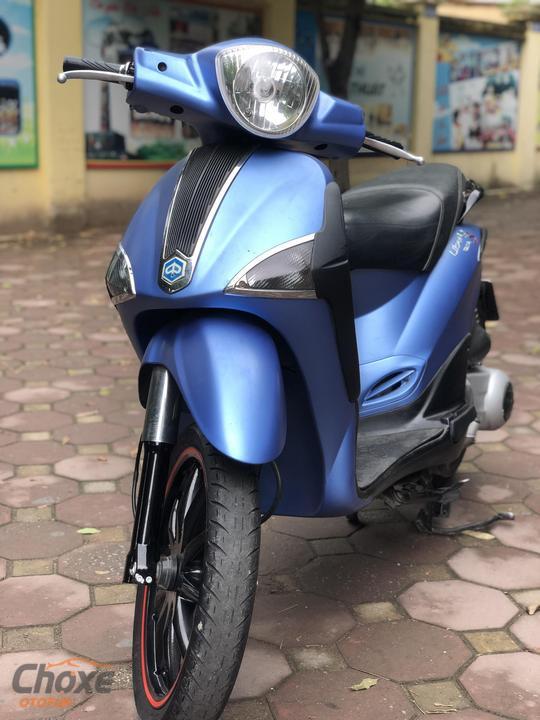 Mua Xe Máy Piaggio Liberty 125 Màu Xanh