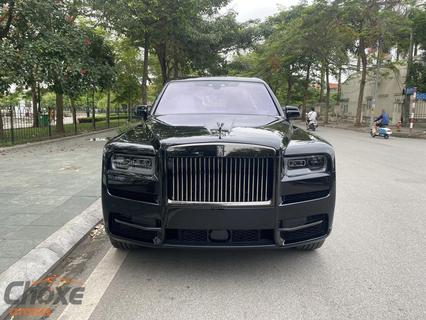 Khám phá RollsRoyce Cullinan màu độc nhất Việt Nam của đại gia Hà thành