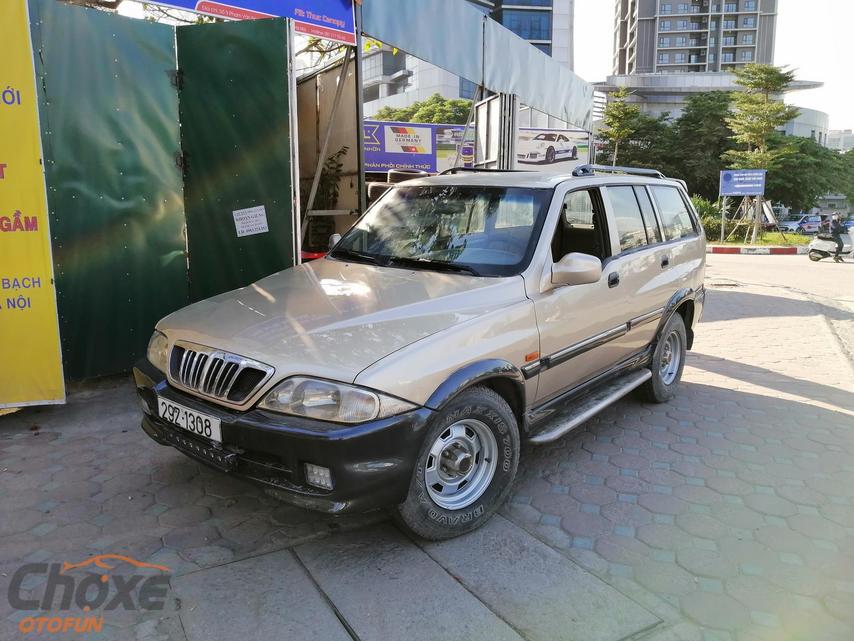 crazyspeed bán xe SUV SSANGYONG Musso 2001 màu Vàng giá 110 triệu ở Hà Nội