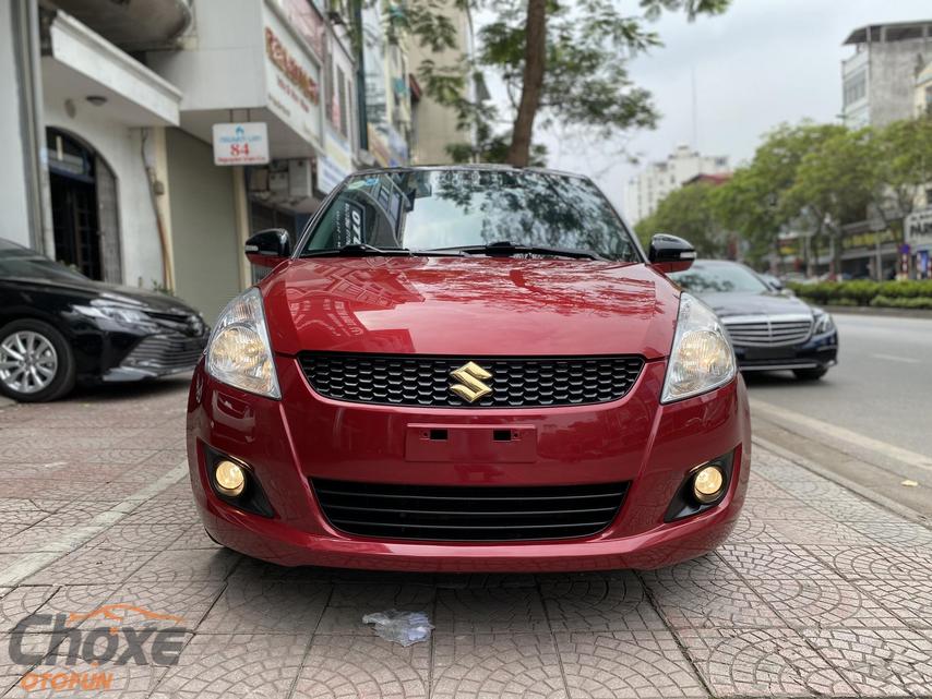 Tuấn Mỳ Auto bán xe Hatchback SUZUKI Swift 2017 màu Đỏ giá 435 triệu ở ...