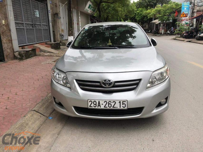 H.U.Y bán xe Sedan TOYOTA Altis 2009 màu Bạc giá 380 triệu ở Hà Nội