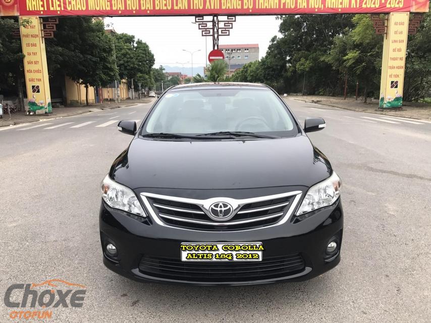 Cập nhật với hơn 100 altis 2012 hay nhất 18 Toyota Corolla altis 18g mt 2012 mua bán xe Corolla altis 18g mt 2012 cũ giá rẻ 032023 Bonbanhcom