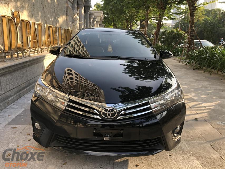 0983999222 bán xe Sedan TOYOTA Corolla 2017 màu Đen giá 619 triệu ở Hà Nội