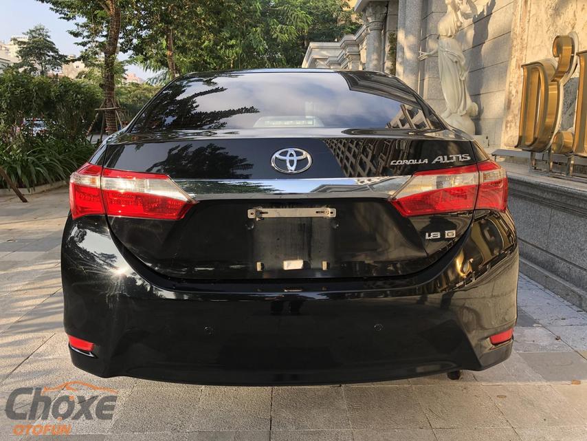 0983999222 bán xe Sedan TOYOTA Corolla 2017 màu Đen giá 619 triệu ở Hà Nội