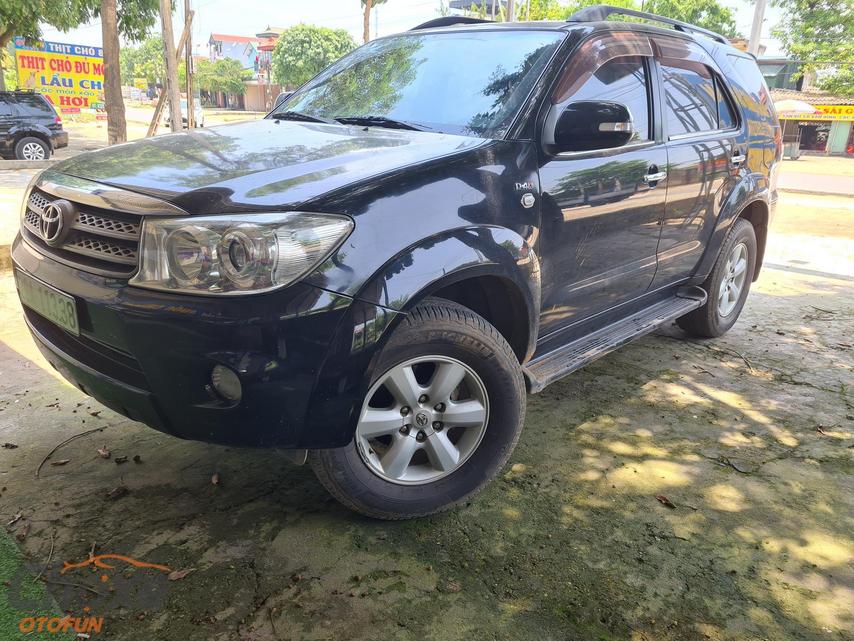 Chợ ôtô Thiện Hiền bán xe SUV TOYOTA Fortuner 2010 màu Đen giá 515 ...