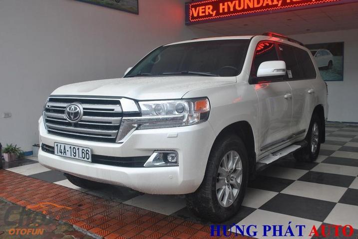 HPAuto68 bán xe SUV TOYOTA Land Cruiser 2016 màu Trắng giá 5 tỷ 600 ...