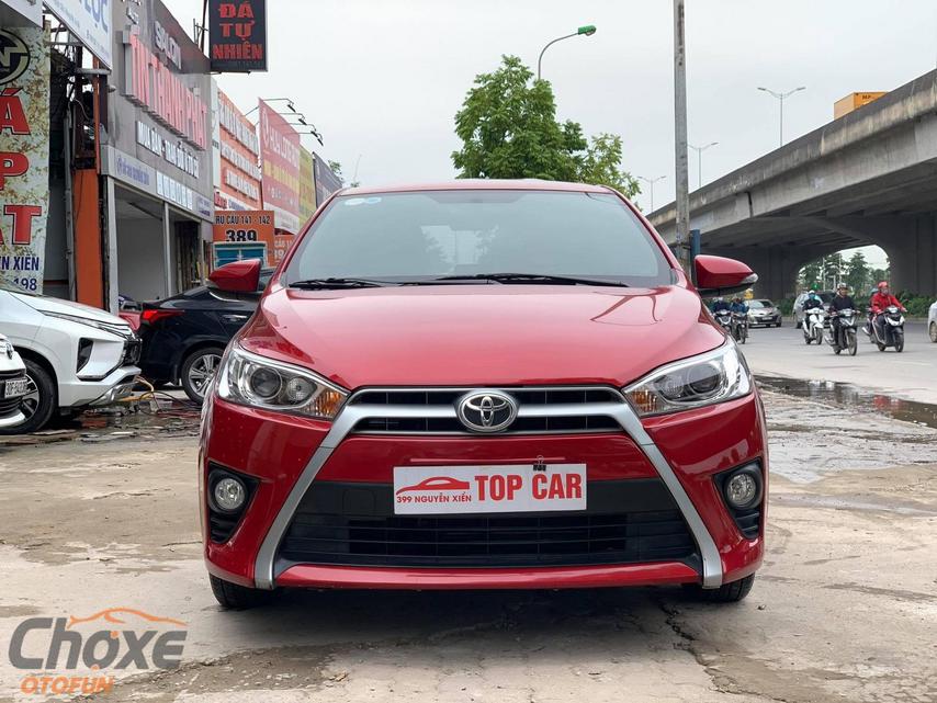 Top Car Auto bán xe Hatchback TOYOTA Yaris 2017 màu Đỏ giá 558 triệu ở ...