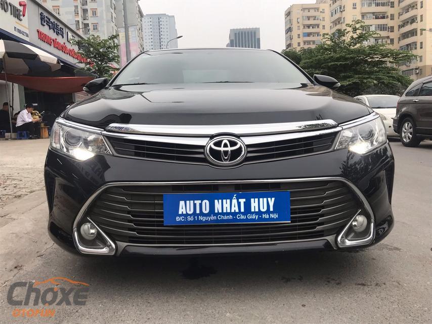 Salon Nhất Huy bán xe Sedan TOYOTA Camry 2016 màu Đen giá 885 triệu ở ...