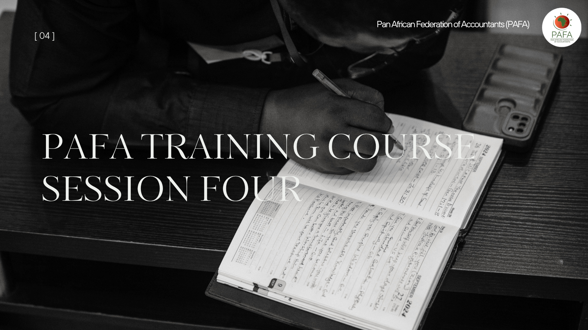 PAFA TRAINING COURSE Session 4