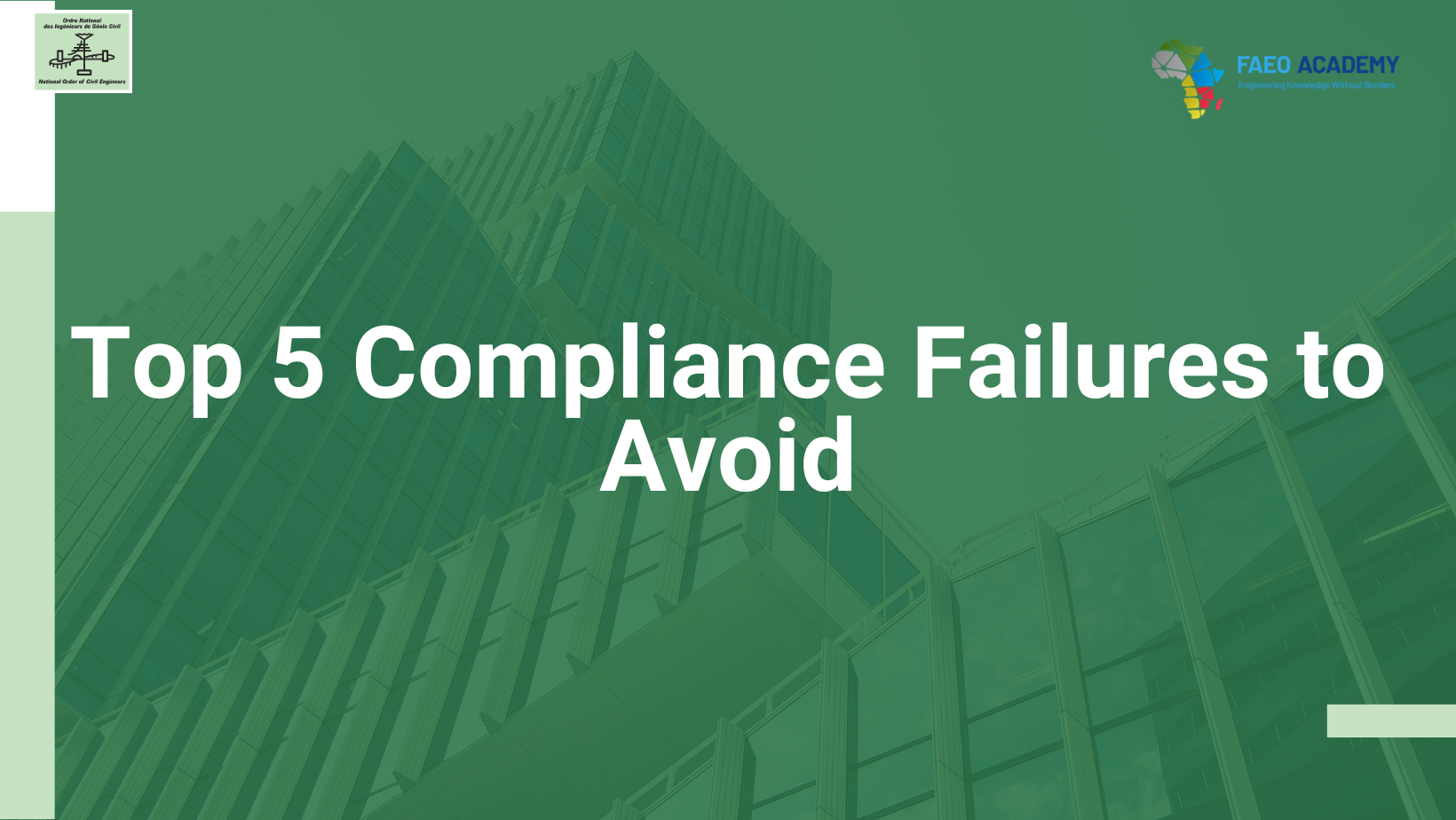 Top 5 Compliance Failures to Avoid