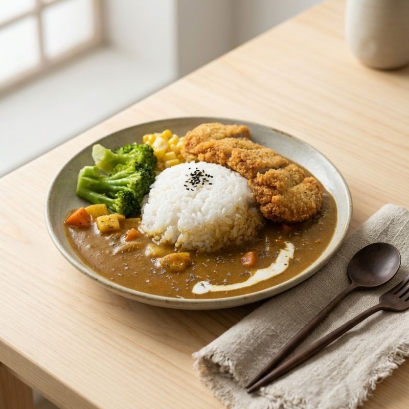 厚切豬排咖哩飯
