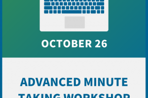 Advanced Minute Taking Workshop
