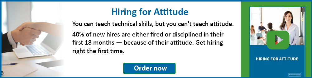 Hiring for Attitude D