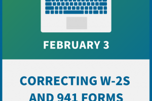 Correcting W-2s and 941 Forms