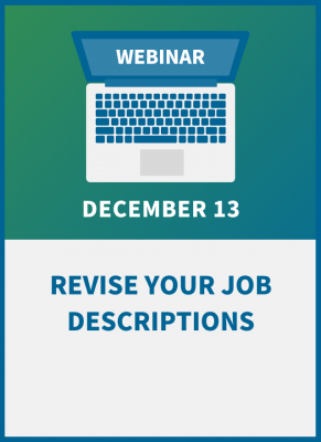 Revise Your Job Descriptions: A Workshop for HR & Managers