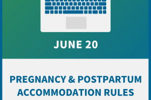 Complying with Final Pregnancy and Postpartum Accommodation Rules