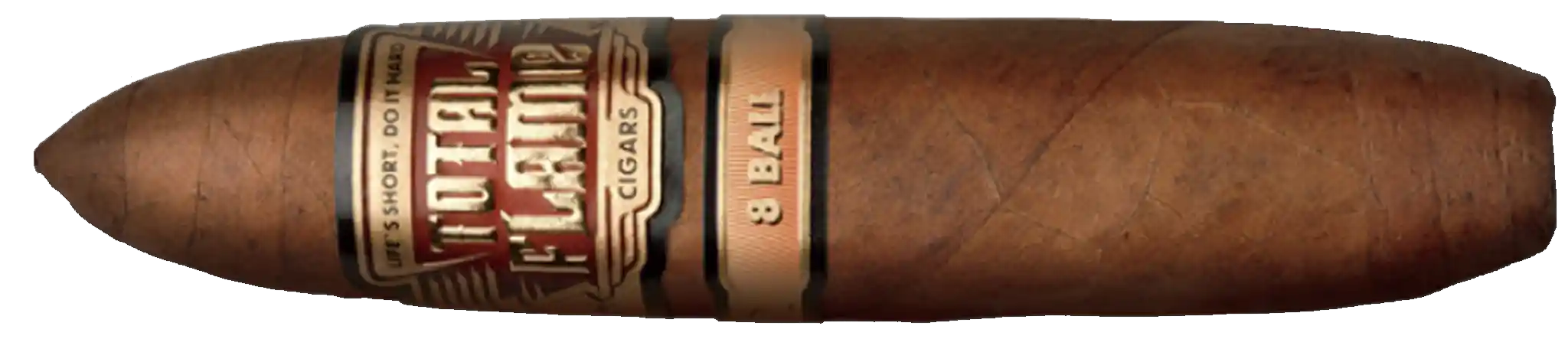 Total Flame Dark Line 8 Ball