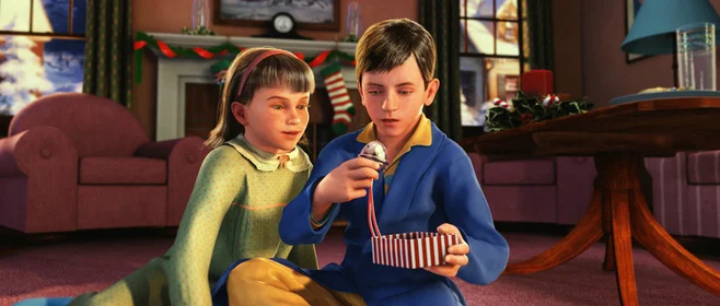 Кадр з фільму Полярний експрес 2004