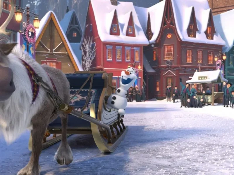 Кадр з фільму&nbsp;Олаф та холодна пригода 2017