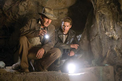 Indiana Jones e il Regno del Teschio di Cristallo.