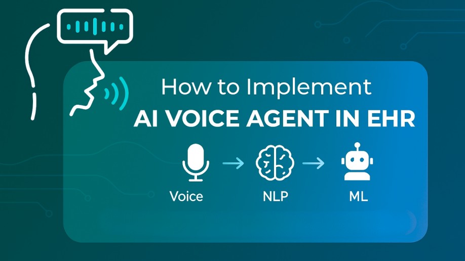 How to Implement AI Voice Agent in EHR to Improve Patient Care?