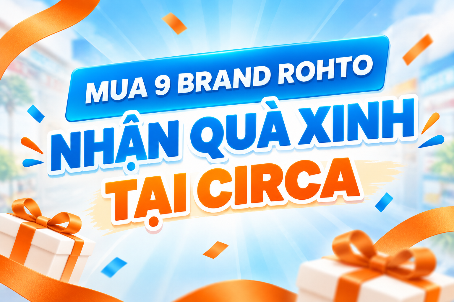 Rohto x Circa: 9 Thương Hiệu, Voucher Đến 30K Đến Hết 31/10