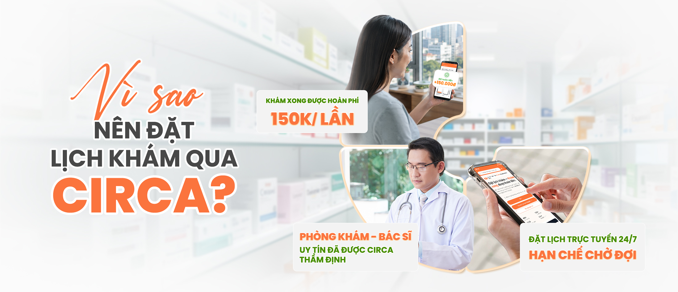 Bệnh gì khám ở đâu uy tín tại HCM – Khám Xong Circa Hoàn 150K