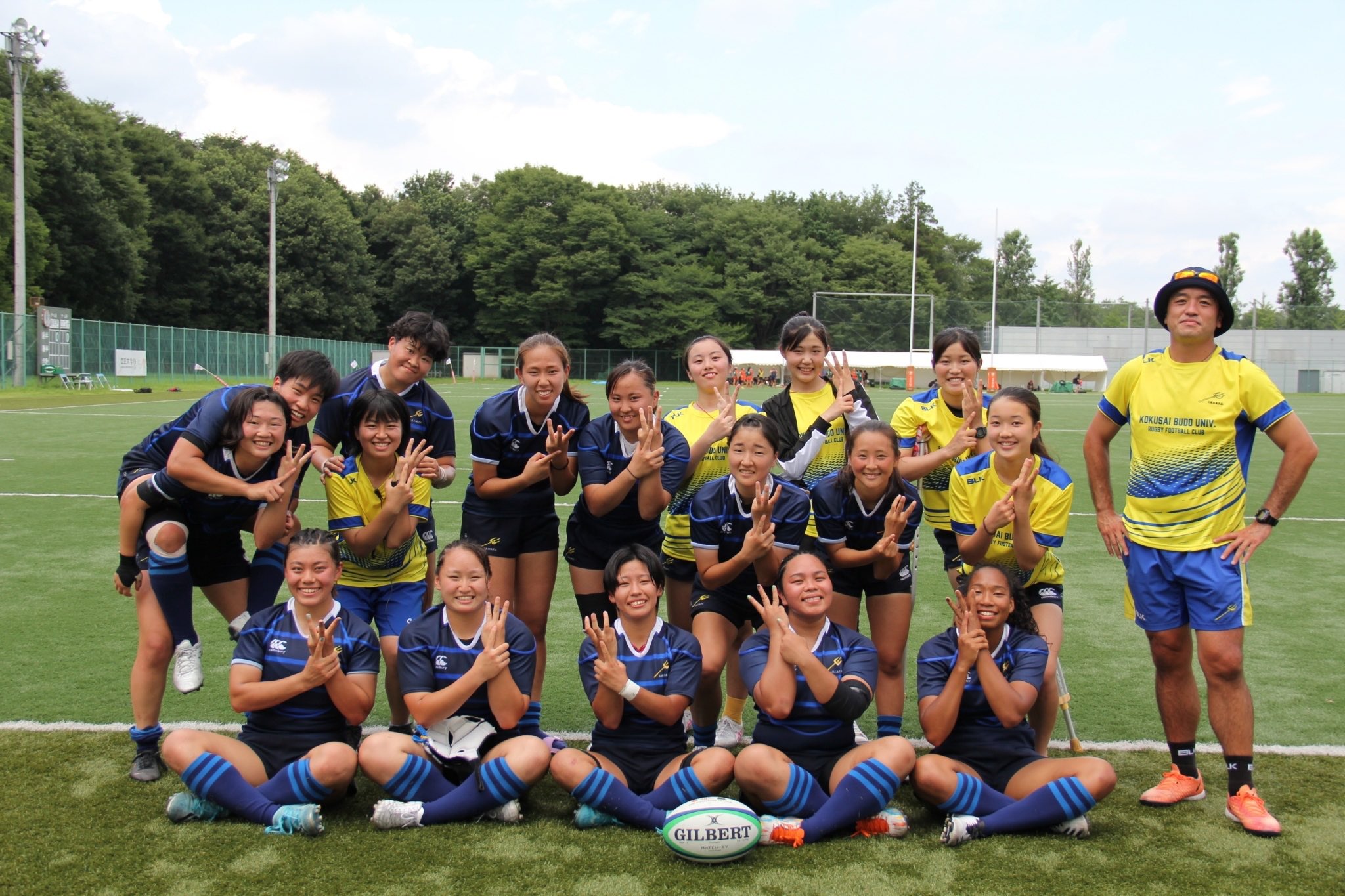 国際武道大学女子ラグビー部 くる探 くるたん