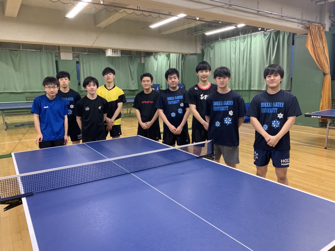 北海学園大学卓球部 くる探 くるたん 北海学園大学卓球部 くる探 くるたん