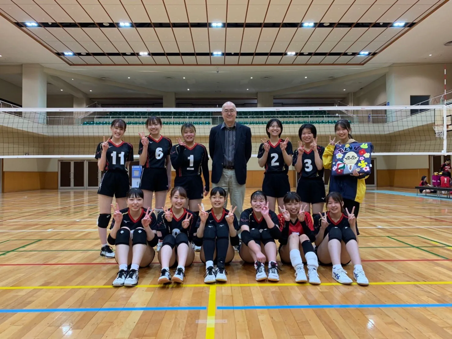 京都女子大学バレーボール部の画像