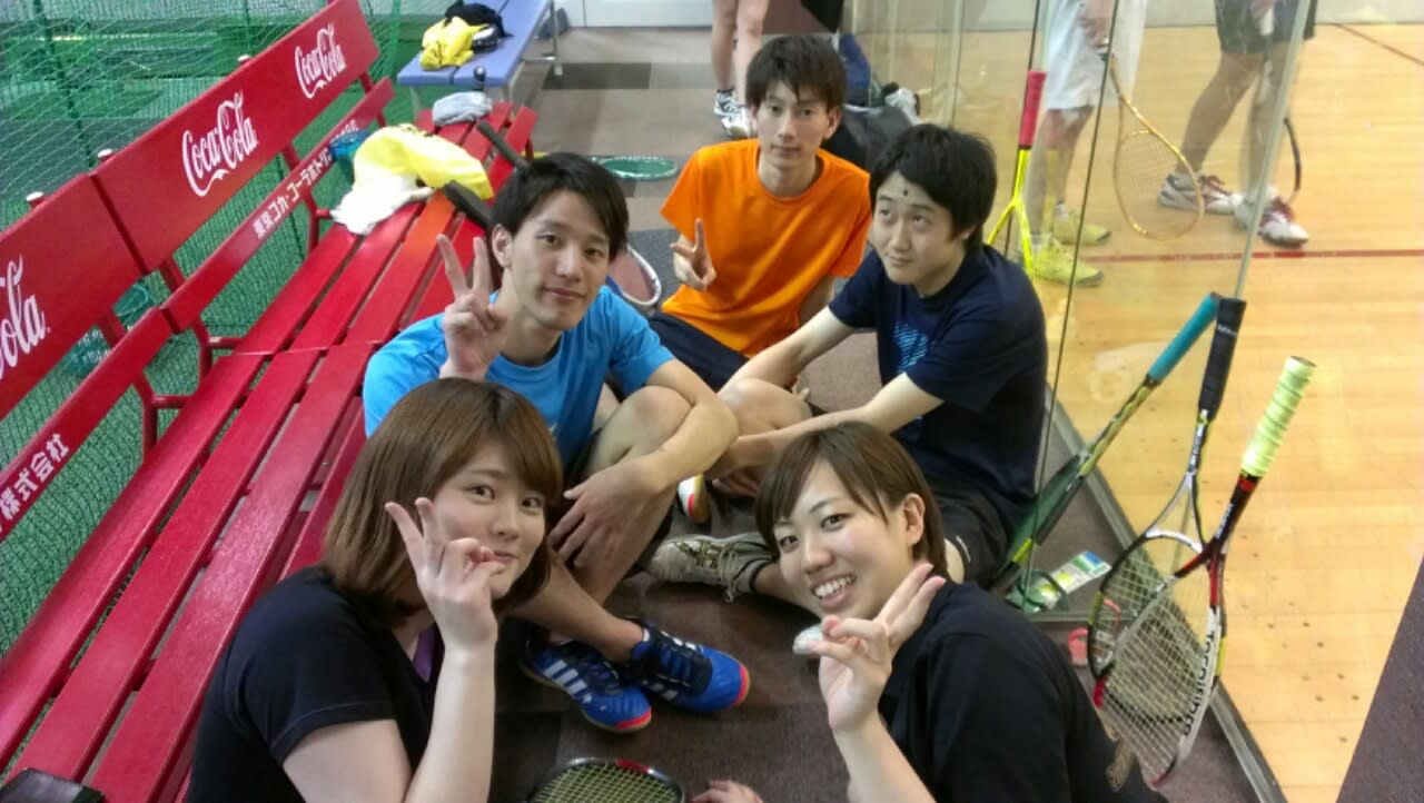 スカッシュラケット愛好会 くる探 くるたん