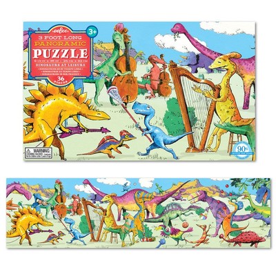 Dinosaurs at Leisure 36pc Long Puzzle Dinosaurs at Leisure 36pc Long Puzzle