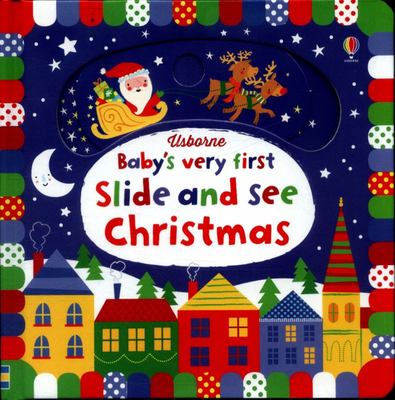 Baby's Very First Slide And See Christmas - Xmas Stock