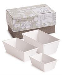 WHITE BUNGALOW LOAF PANS