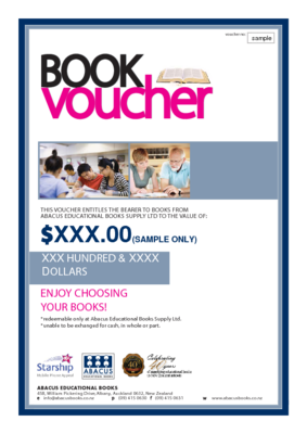 Abacus Educational Books Book Voucher A4 Size