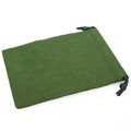 Dice Bag Suedecloth Small Green