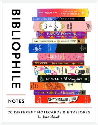 Bibliophile Notes - 20 Different Notecards & Envelopes
