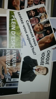 A3 French Posters - Feelings series (21 posters)