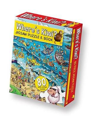 Where's Kiwi? Jigsaw Puzzle and Book