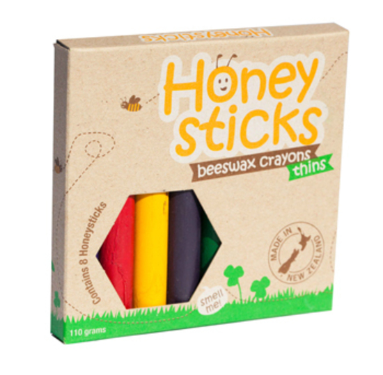 Buy Honeysticks Beeswax Crayons Thins Online At Bambini NZ