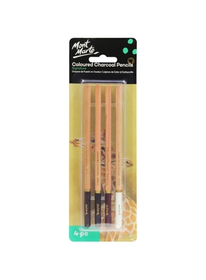 Mont Marte Signature White Charcoal Pencils 3pc MPN0041