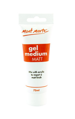 MONT MARTE Premium White Texture Gesso 16.9oz (500ml), Suitable for Acrylic  Paint, Oil Paint, Color Pencils, Pastels, Graphite and Charcoal