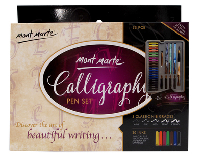 Mont Marte Calligraphy Dip Pen Set