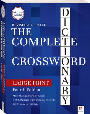 Merriam-Webster's Crossword Puzzle Dictionary, 4th Ed., Enlarged Print  Edition, Newest Edition (Trade Paperback)