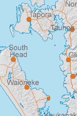 Topo 50 Kaipara Harbour AZ30