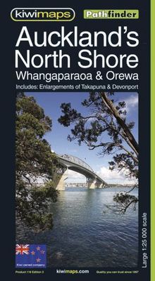 Kiwi Maps Auckland's North Shore