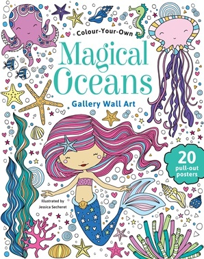Colour Your Own Magical Oceans Gallery Wall Art